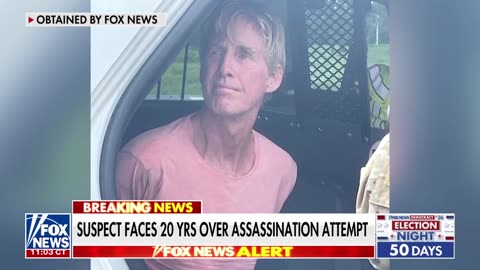 Trump suspect seen 'smiling, laughing' in court after foiled assassination attempt