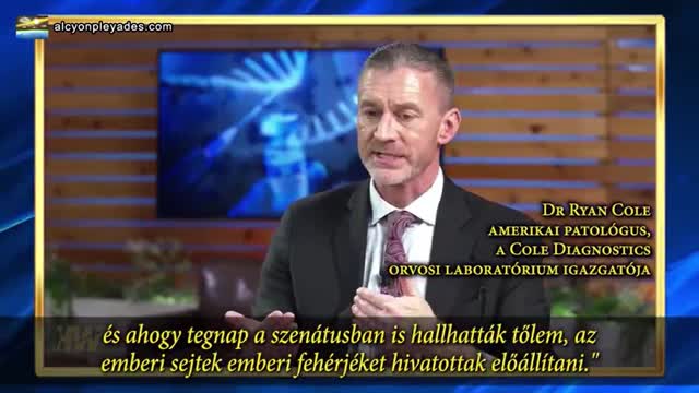 Dr. Ryan Cole: "Az emberi sejteket nem arra szánták, hogy idegen mérgező fehérjéket állítsanak elő."