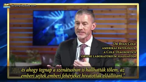 Dr. Ryan Cole: "Az emberi sejteket nem arra szánták, hogy idegen mérgező fehérjéket állítsanak elő."