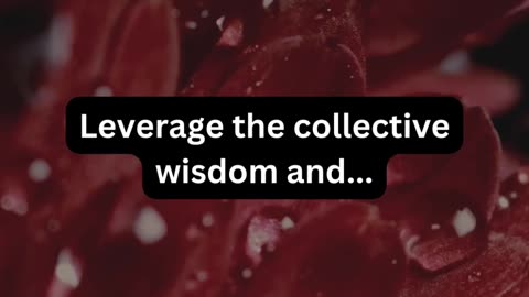 Leverage the collective