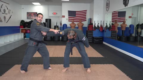 Correcting common errors executing the American Kenpo technique Gift of Destiny