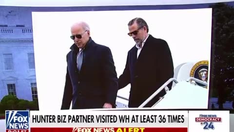 Joe Biden CAUGHT after smoking gun reveals Hunter's business partner visited White House 36 TIMES