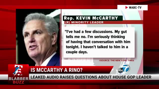 Leaked Audio Raises Questions About House GOP Leader