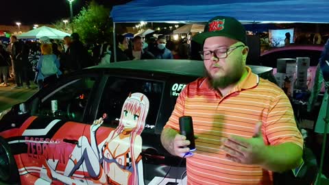 Field Trip to Ganbatte Pop Up Anime/Car event in Tempe. (Alcohol And Anime Night Ep.26)
