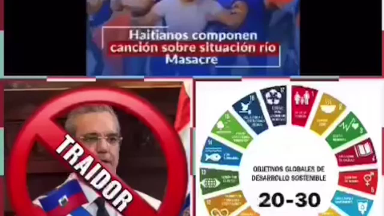LUIS ABINADER PRESIDENTE DOMINICANO ES UN TRAIDOR PRO HAITIAN0 ANTI DOMINICANO