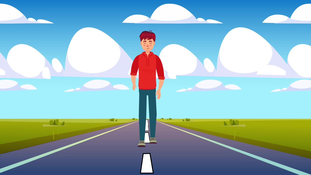 Character Walk Cycle Animation