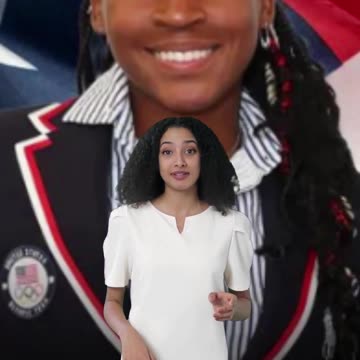 Coco Gauff named Team USA female flag-bearer for Paris Olympics #Olympics #Paris2024