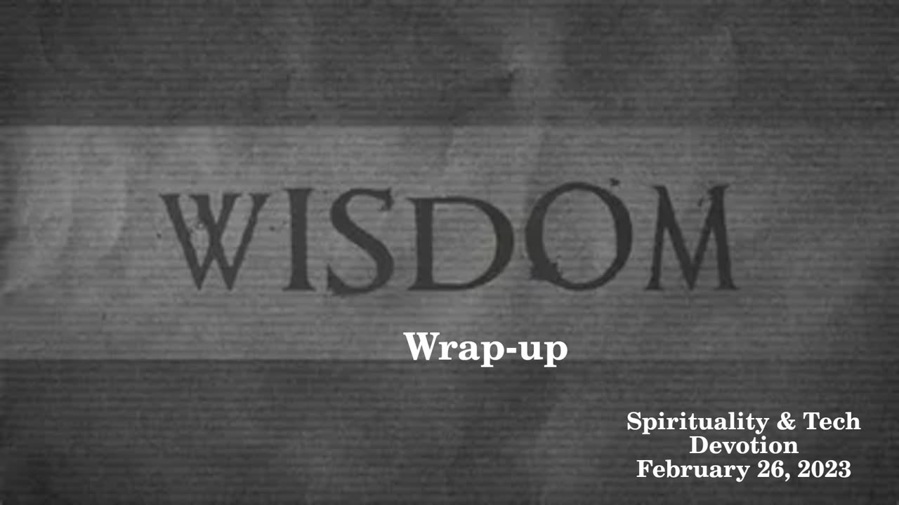 Wisdom 5 Promo