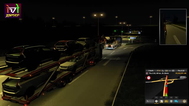 Emergency Braking By MAN TGX XL Truck - ETS 2 1.45