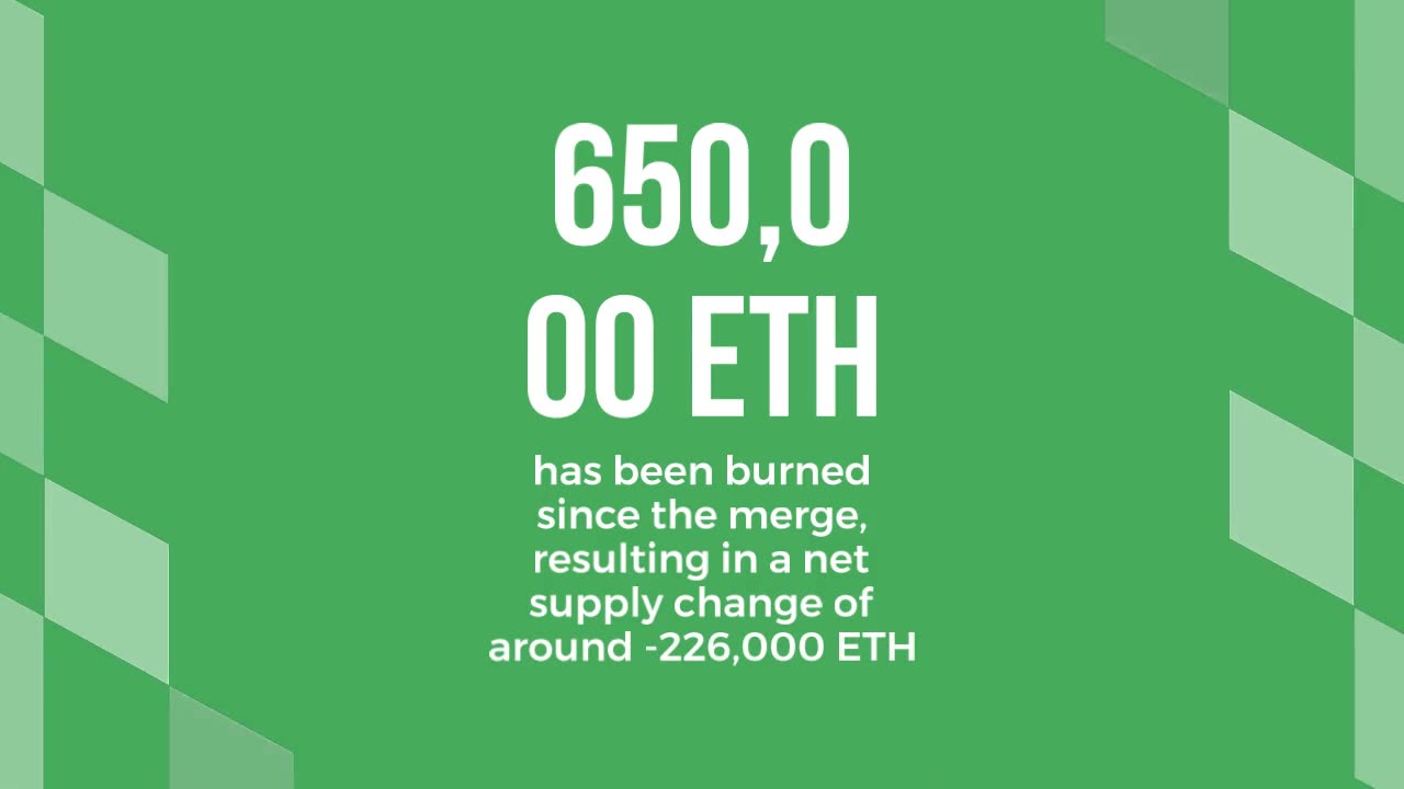 The Merge Impact: Ethereum (ETH) Supply Drops by 0.285% in 240 Days