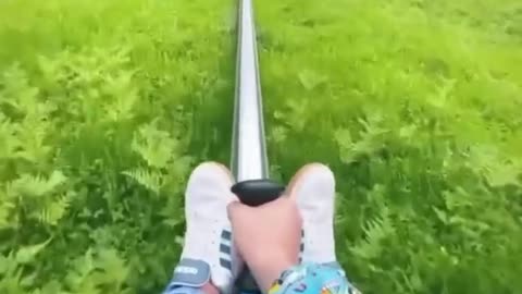 People are awesome! I wanna ride this swing🤩