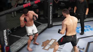 PS4 bot Chael Sonnen vs user Chris Weidman