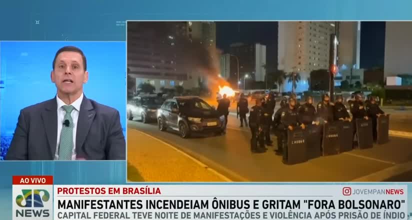 PETISTAS PROMOVEM CAOS EM BRASILIA