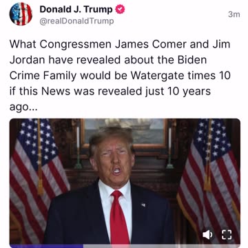 Biden Crime Family Compared to Watergate