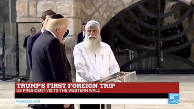 Trump “Caught ”Wearing a Black Religious Cap