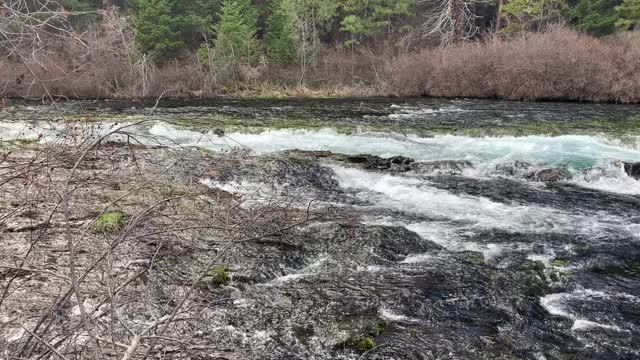 Cascading Waterfall River Majesty – Metolius River – Central Oregon