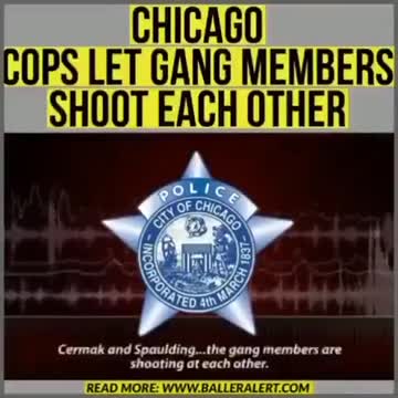 Gang members shooting at each other in Chicago