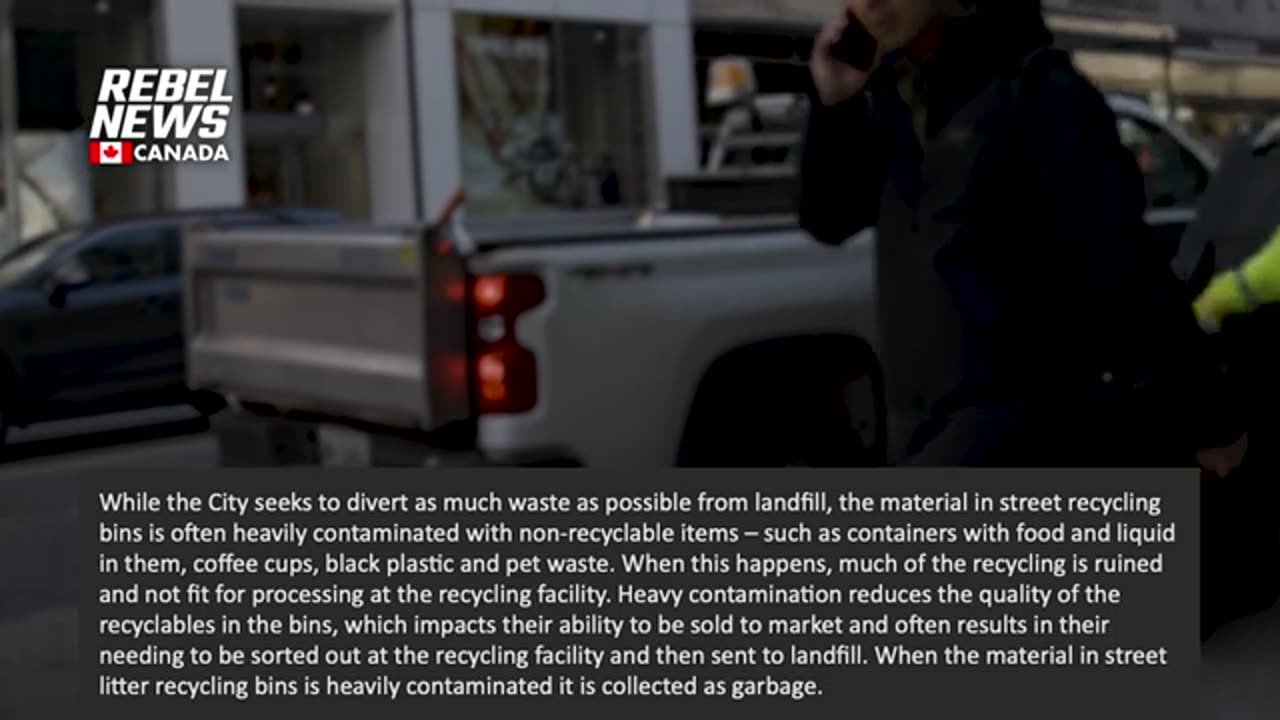 BUSTED! TORONTO’S TRASH/RECYCLING RECEPTACLES ARE LITERALLY … GARBAGE! (AND WE HAVE PROOF)