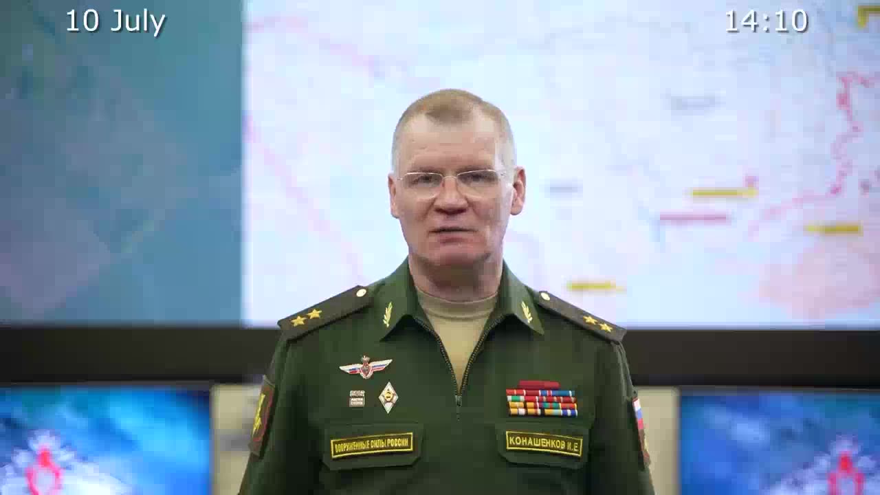 Statement of Russian Ministry of Defence (10 July 2023)