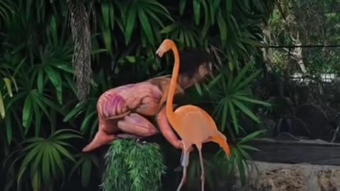 Flamingo confusion