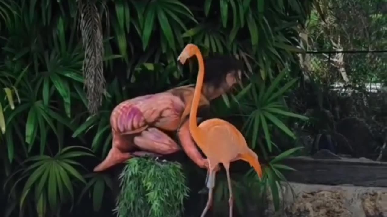 Flamingo confusion