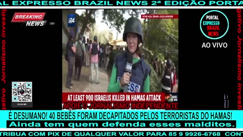 É DESUMANO! 40 BEBÊS FORAM DECAPITADOS PELOS TERRORISTAS DO HAMAS!