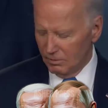 Biden: "I want to hand it over to the President of Ukraine... ladies & gentlemen, President Putin."