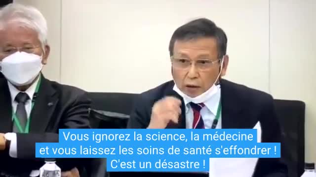 Pr Mesanori Fukushima "scientifiques qui poussent à la vaccination sont des fossoyeurs!" Covid 19