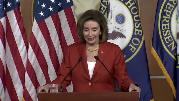 Pelosi: "I Spoke to Zelenskyy, I Said 'Billie Jean King'..."