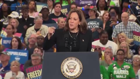 Kamala starts yelling as her event descends into total chaos