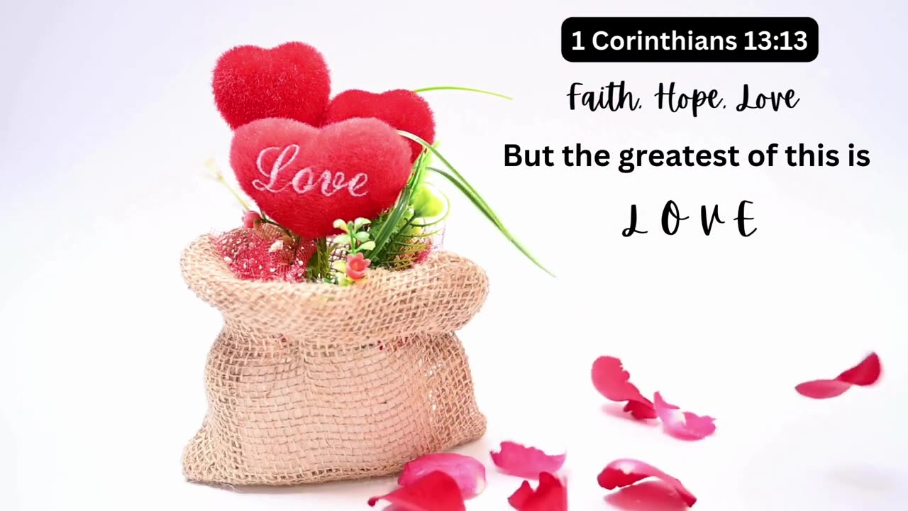 Love, faith and hope