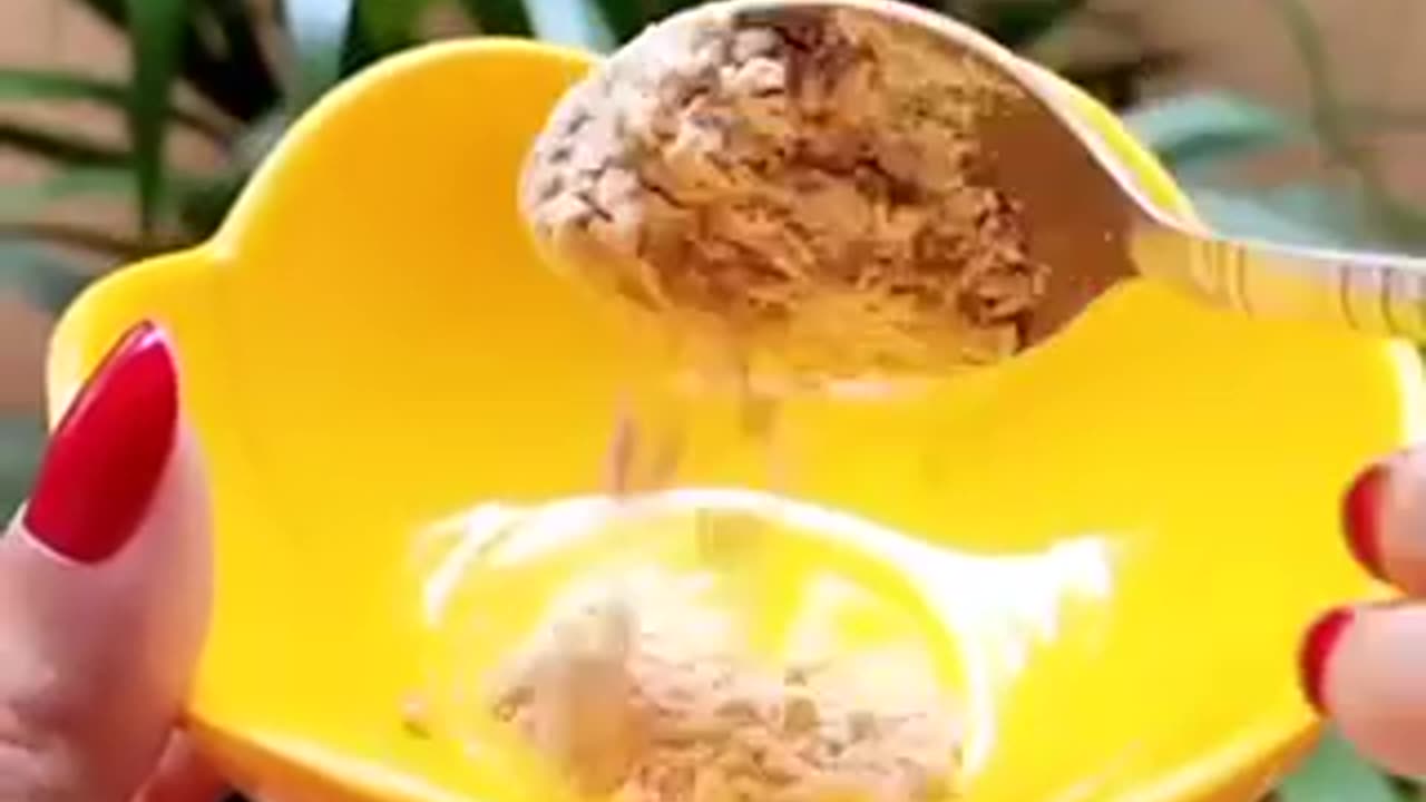 Peeling powder