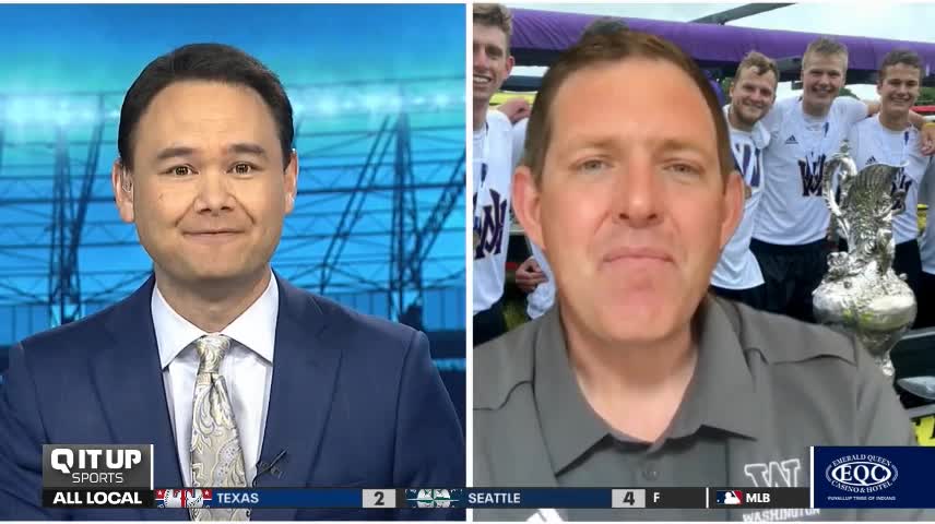 After winning national championship, UW Men's Rowing coach Michael Callahan on 'Q It Up Sports'