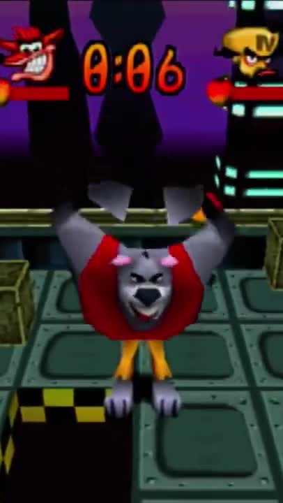 Crash Bash - Koala Kong Crate Crush Victory Dance (Victory Animation)