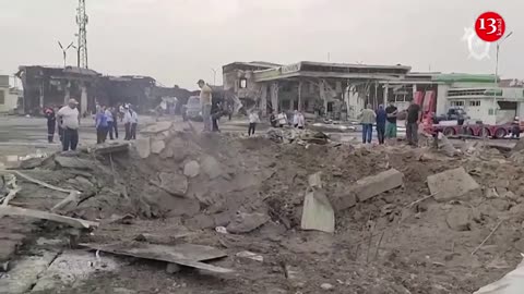 Investigators start work after Russia blast tears through petrol station