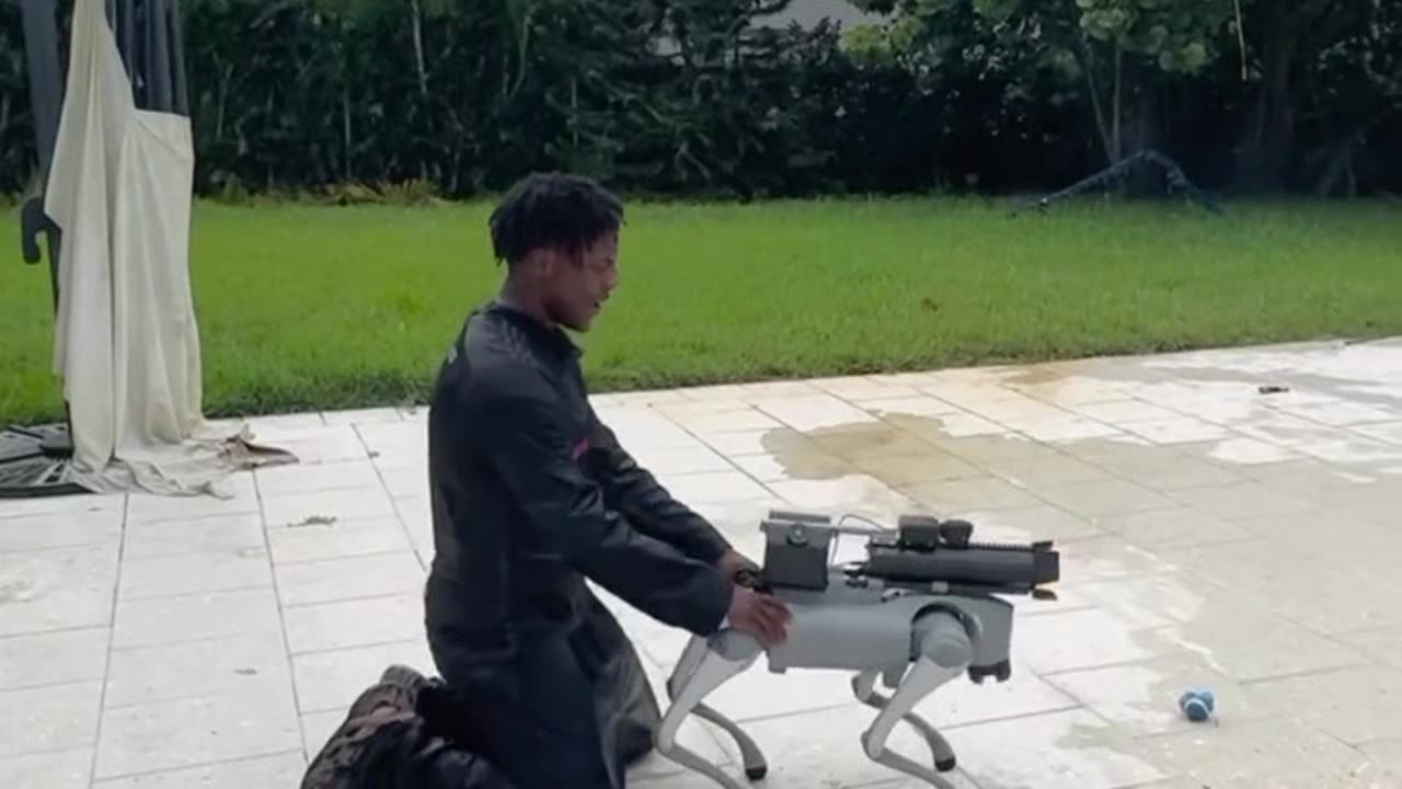 Speed with a robot dog