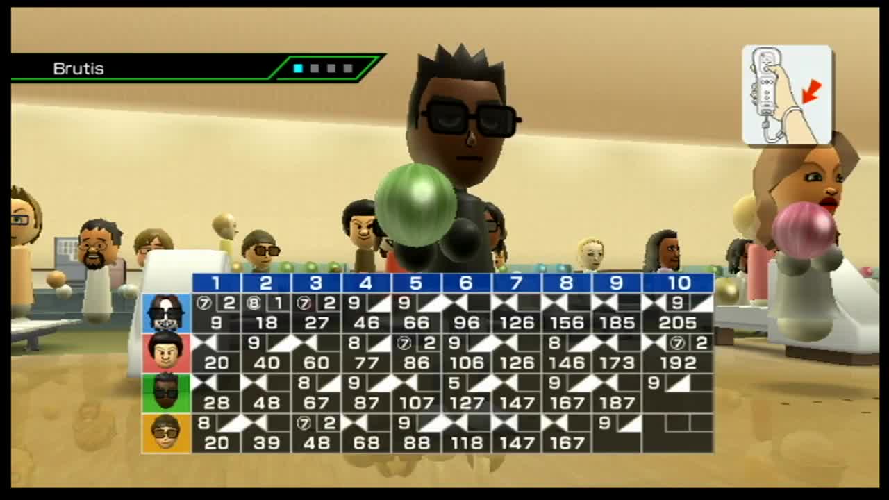 Wii Sports Bowling Game37 Part2
