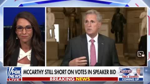 Lauren Boebert goes FULL-SAVAGE mode, bLASTS Hannity on LIVE TV over Kevin McCarthy's