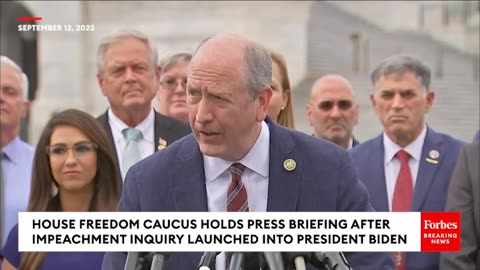 BREAKING NEWS House Freedom Caucus Holds Press Briefing After Launch of Impeachment Inquiry