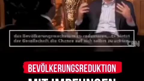 Bevölkerungsreduktion durch Impfung