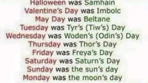 Calenders Are Pagan