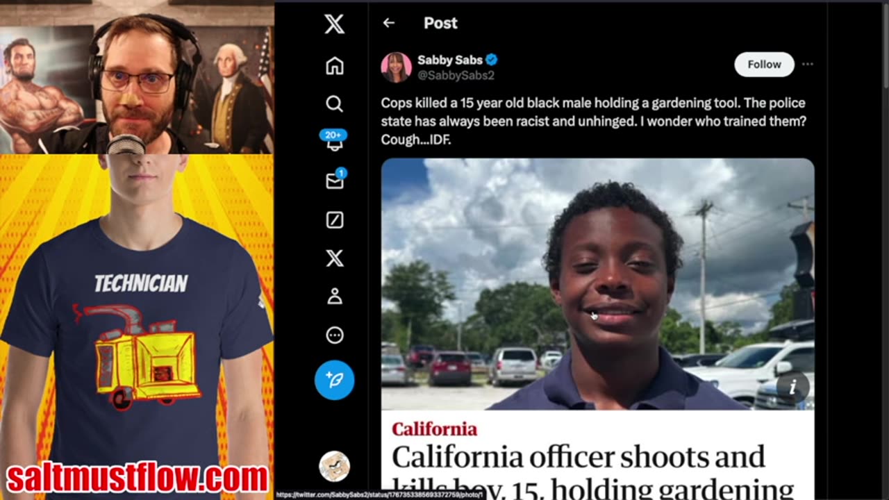 Media Tries To Start Race War Over Cops Killing Black Kid Swinging a Shovel