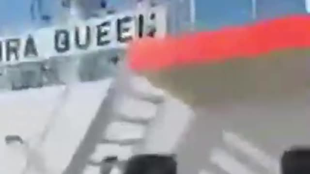 25 02 2022 Russian Federation shelling of an alien cargo ship