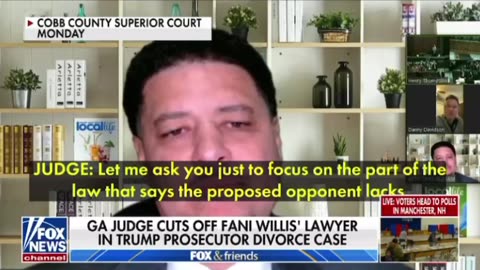 Georgia Judge Cuts Off Fani Willis Lawyer