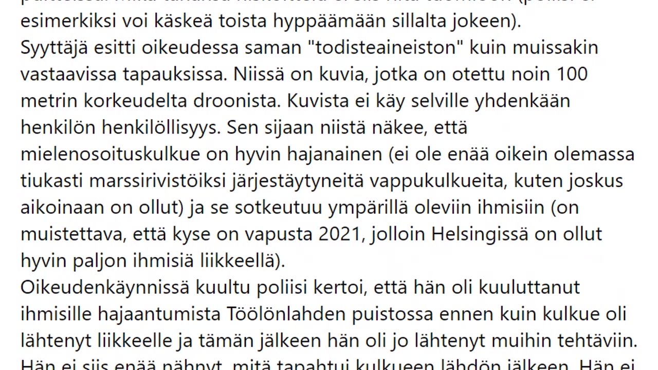 Käydäänpä tarkemmin eilistä 11.05.2023 käräjäoikeusjuttua läpi