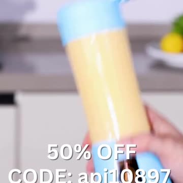 Premium Electric USB Portable Blender Cup, Mini Handheld Juicer Cup