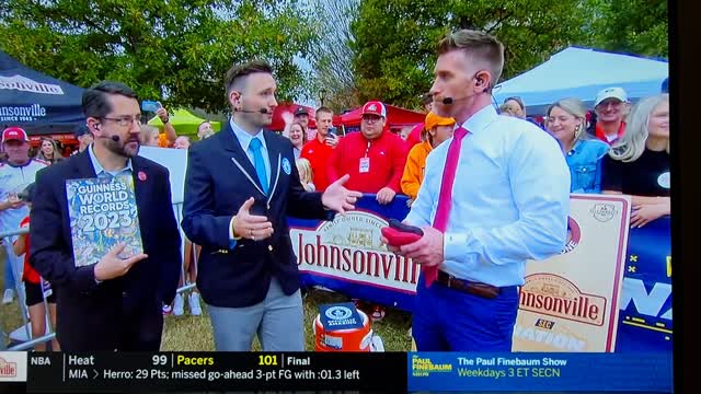 SEC NATION LONGEST CORN HOLE SHOT RECORD.