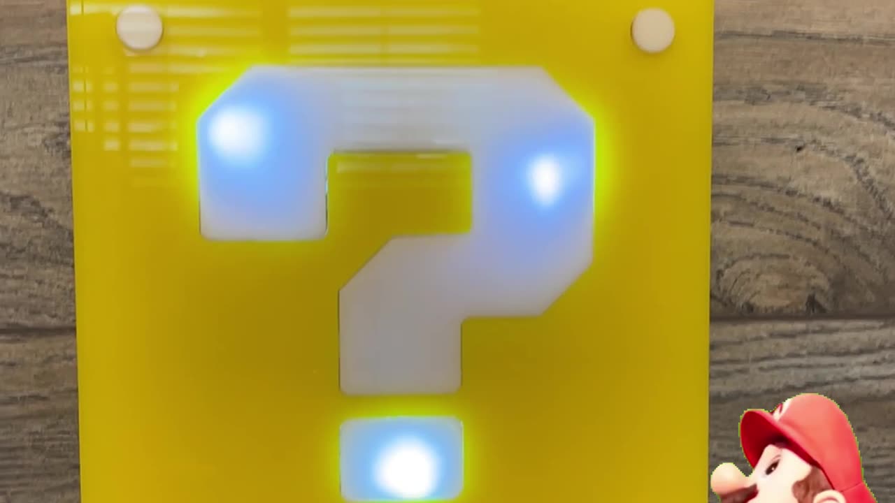 Mario Bros Question Mark Block 4 home #mario #nintendo #gaming #question #smash #videogames