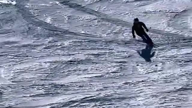 my parents puttingmeon skis at age 2