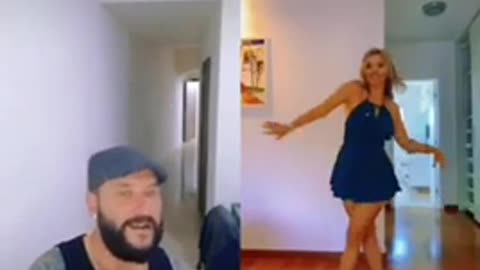 When I decided to dance on a song